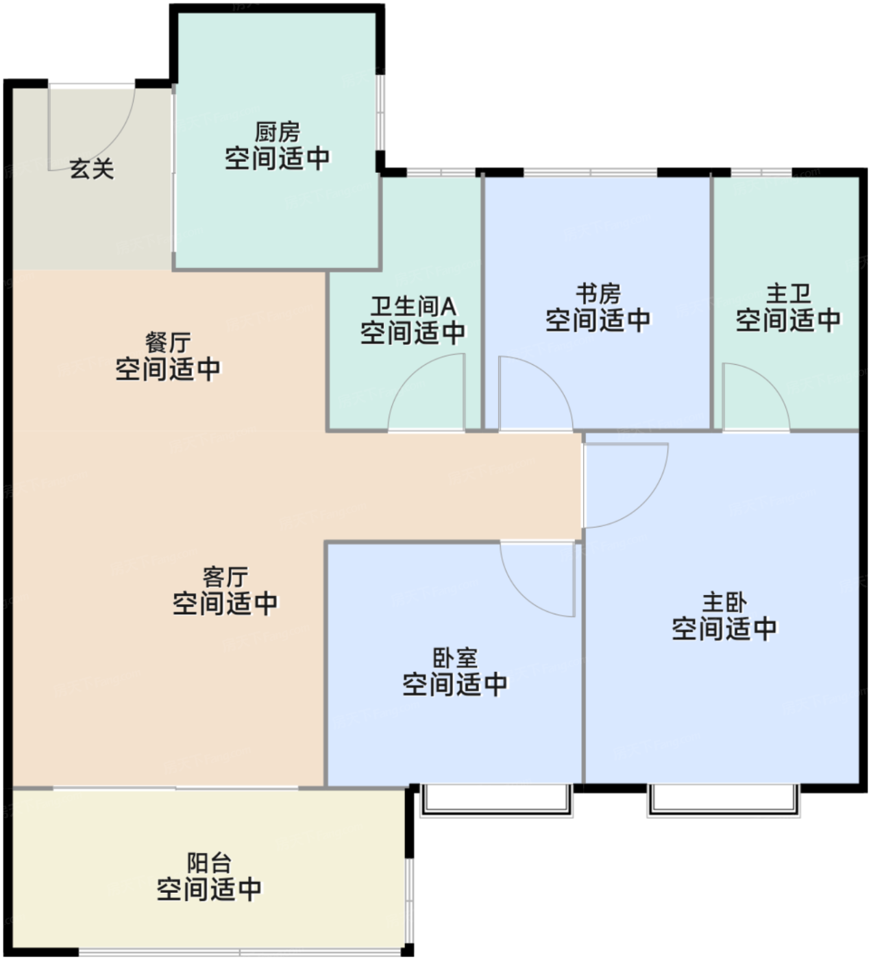 光合上城C2户型