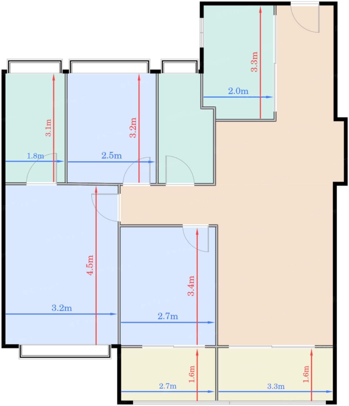 晞&middot;誉110㎡A户型